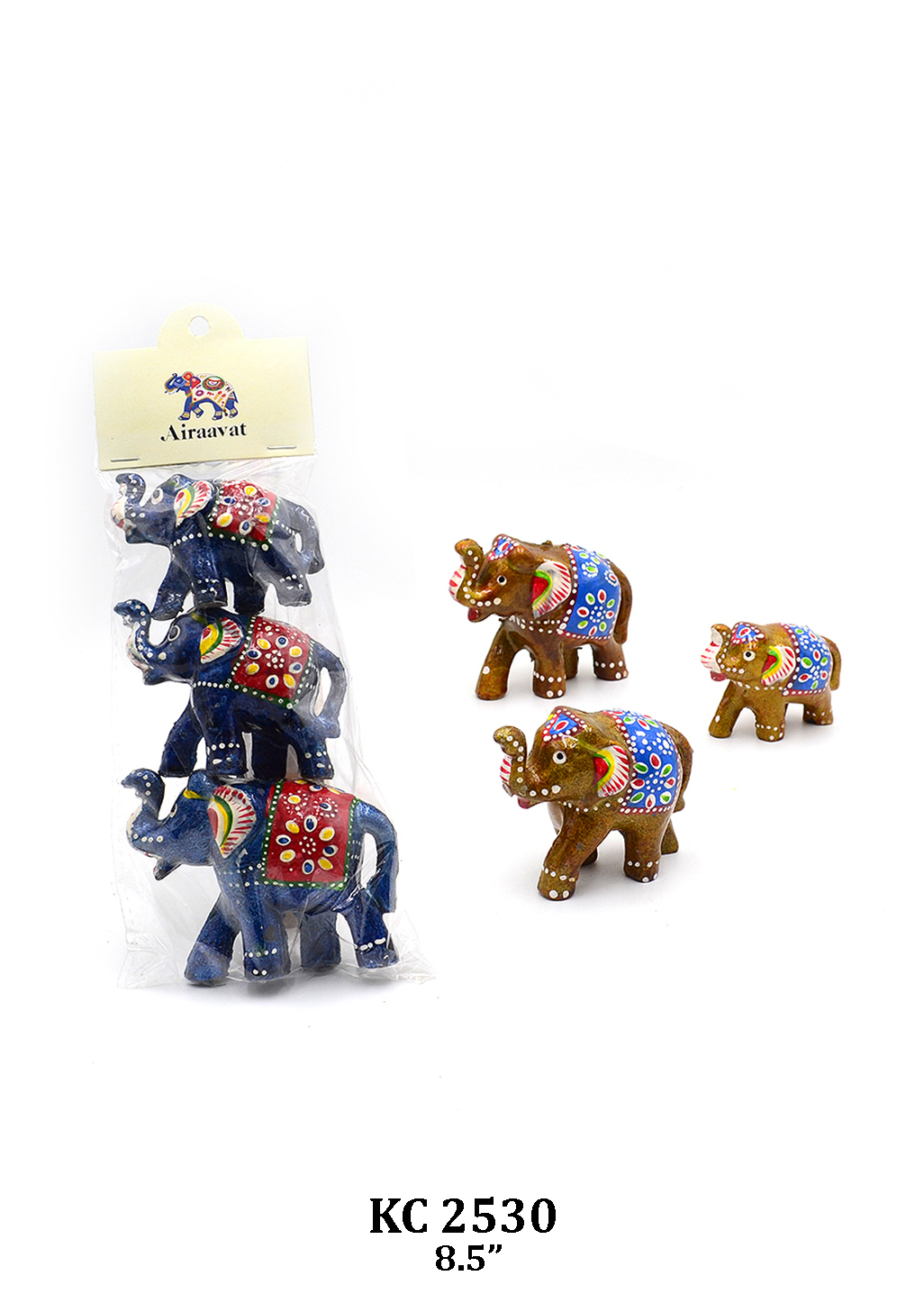 PR Elephant Set of 3